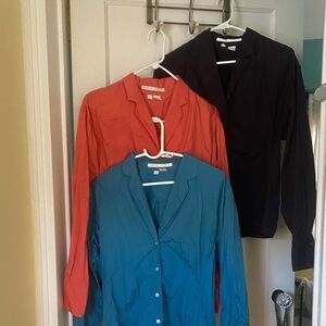 Perry Ellis 3pack cotton shirts